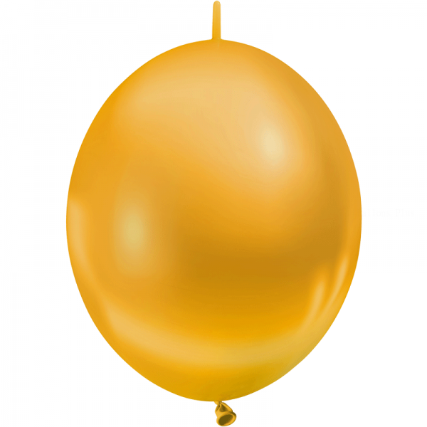 10 ballons double attache 30 cm or