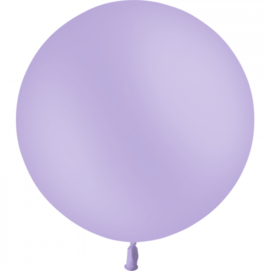 1 ballon 60cm lavande pastel matte