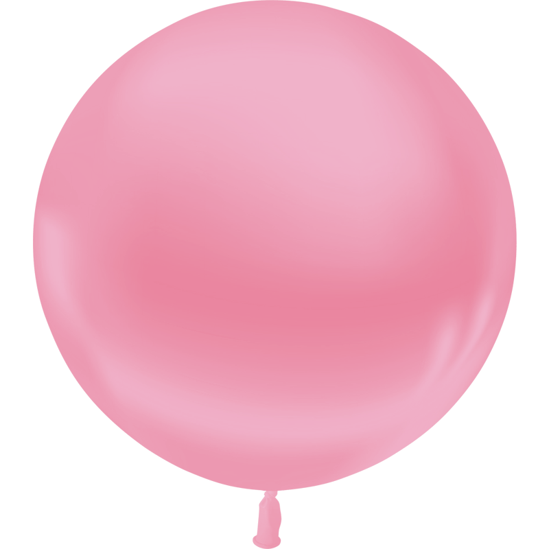 12 Ballons Rose Métallisé de baudruche