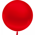 1 ballon Rouge métal 60cm