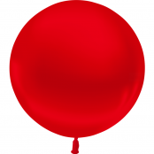 1 ballon Rouge métal 60cm