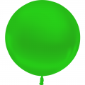 1 ballon Vert métal 60cm