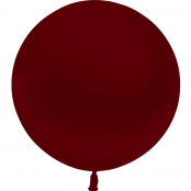 1 ballon Bordeaux métal 60cm