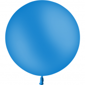 1 ballon bleu roi standard 60cm