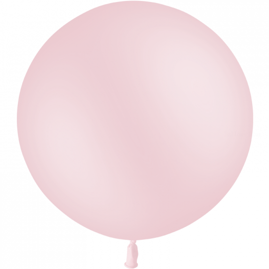 1 ballon rose Bébé pastel matte 60cm