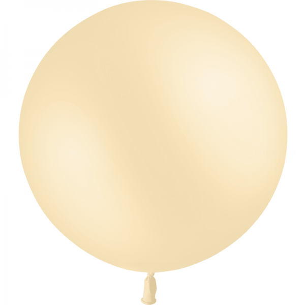 1 ballon Ivoire Standard 60cm