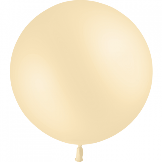 1 ballon Ivoire Standard 60cm