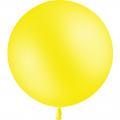 1 ballon jaune citron standard 60 cm