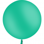 1 ballon vert menthe Standard 60 cm