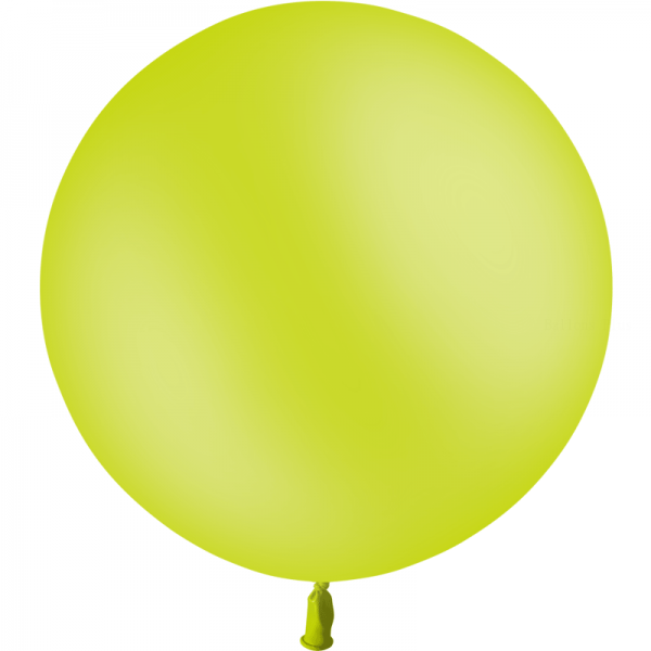 1 ballon lime/pistache standard 60 cm