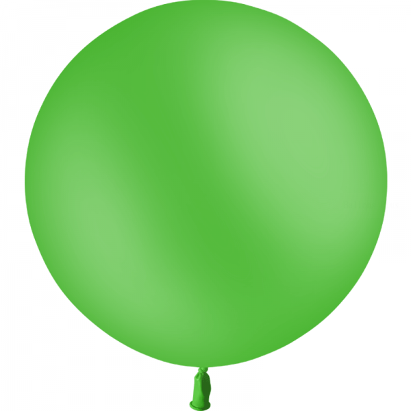 1 ballon vert standard 60cm