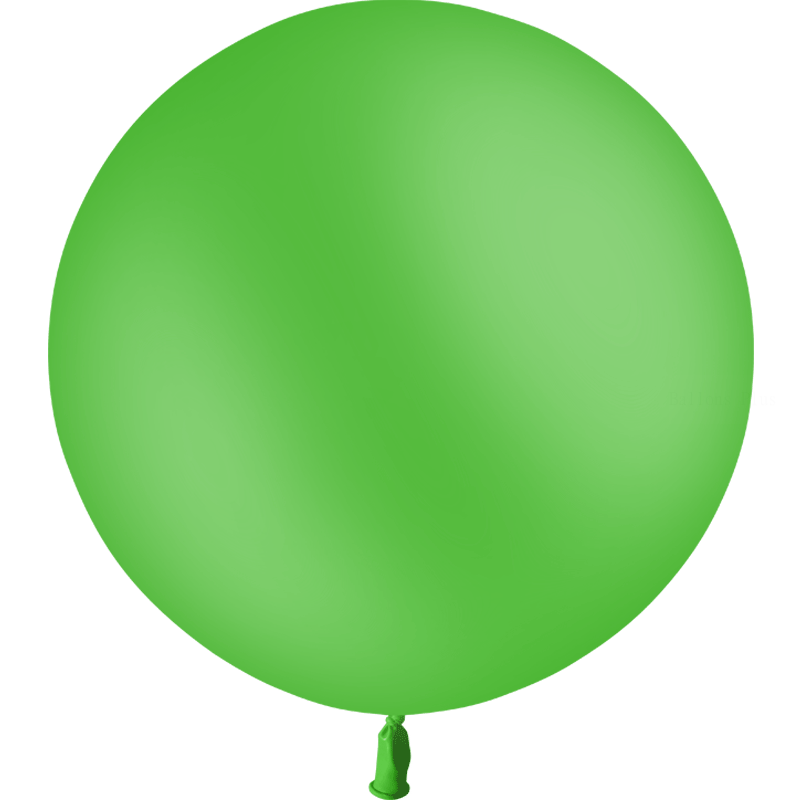 Ballon Latex Biodégradable - Vert Pastel – 60 cm