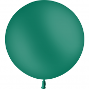 1 ballon vert foret standard 60 cm