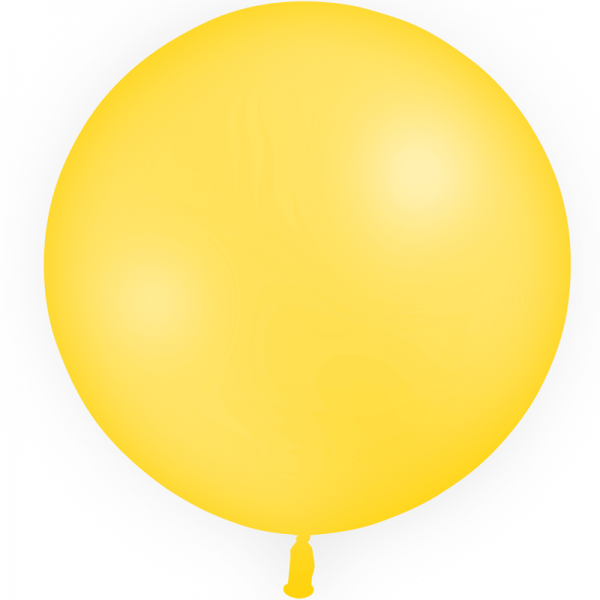 Ballon latex standard Jaune