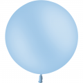 1 ballon bleu ciel pastel matte 90 cm