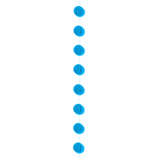 1 guirlande verticale ciel 2m gros confettis papier 8cm 1 guirlande verticale ciel 2m gros confettis papier 8cm