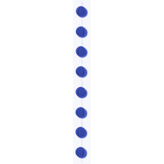 1 guirlande verticale bleu roi 2m gros confettis papier 8cm 1 guirlande verticale bleu roi 2m gros confettis papier 8cm