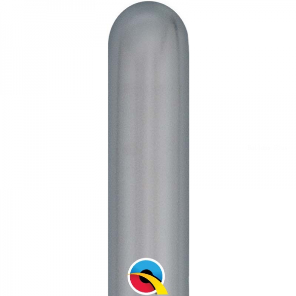 100 ballons qualatex 260 couleurs chrome argent