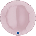 rose pastel mylar rond 46 cm