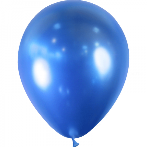 100 ballons bleu brillant 13cmbnia BALLOONIA 14 cm Ø BALLOONIA métal & brillant