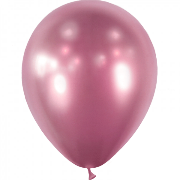 100 ballons mauve brillant 12.5cm BALLOONIA 14 cm Ø BALLOONIA métal & brillant