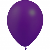 100 ballons violet métal 14 cm