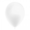 100 ballons blanc métal 26 cm