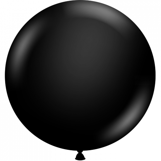 ballon 43 cm diamètre noir