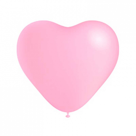 25 ballons coeurs rose baby 25 cm 25 ballons coeurs rose baby 25 cm