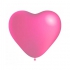 coeur rose 25 cm poche de 100