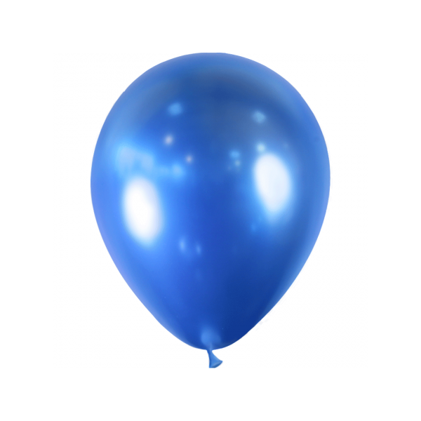 50 ballons Bleu brillant 30 cm