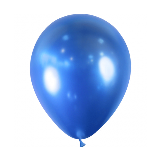 50 ballons Bleu brillant 30 cm