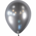 10 ballons Argent brillant 30 cm