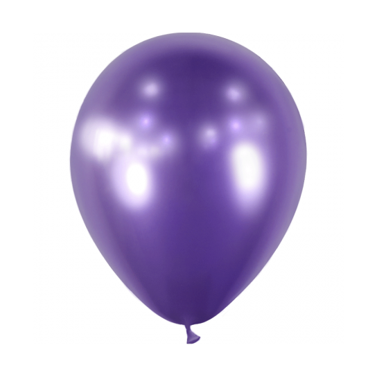 10 ballons Violet brillant 30 cm
