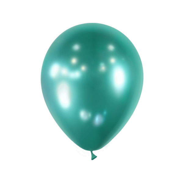 10 ballons Vert brillant 30 cm BALLOONIA 30 cm Ø BALLOONIA brillant