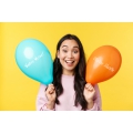 600 BALLONS PUB 90CM TRANSPARENT BALLOONIA