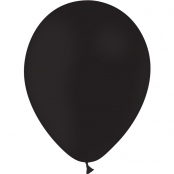 25 ballons Noir standard 45 cm