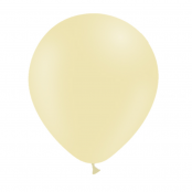 1 ballon Jaune pastel matte 45cm