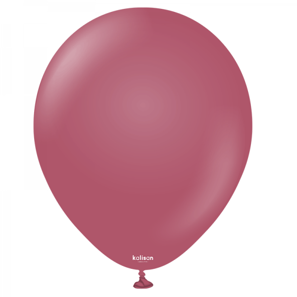 100 Ballons Retro Wild Berry 13 cm