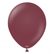 100 Ballons Burgundy 13 cm