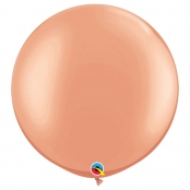 2 Ballons Rose Gold 90 cm Qualatex