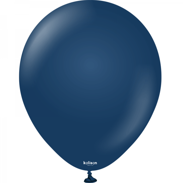 100 Ballons Navy 13 cm