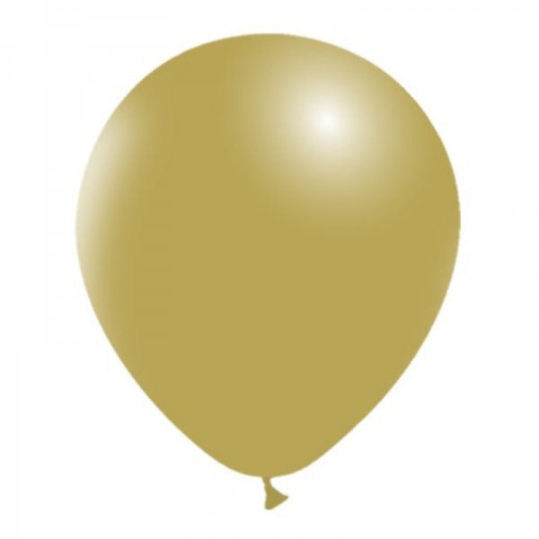 10 ballons Jaune Moutarde Vintage 30 cm