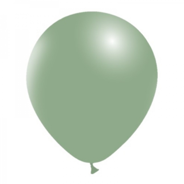 100 ballons Vert Vintage 30cm