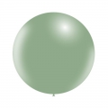 1 Ballon Vert Vintage 60cm