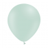 50 ballons Vert Menthe pastel matte 30cm