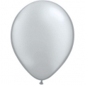 50 Ballons Silver 40cm