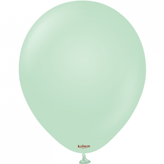 25 Ballons Green Macaron 13 cmkalisan KALISAN 14 cm Ø KALISAN