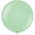 1 Ballon Green Macaron 60 cm