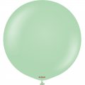 1 Ballon Green Macaron 90 cmKalisan KALISAN 90 cm Ø KALISAN